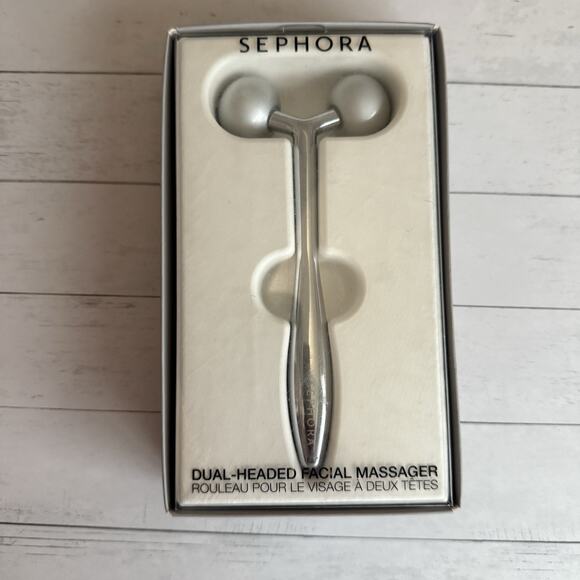 Sephora Dual-Headed Facial Massager Tool for Sculpting & Relaxation NEW - Picture 1 of 4